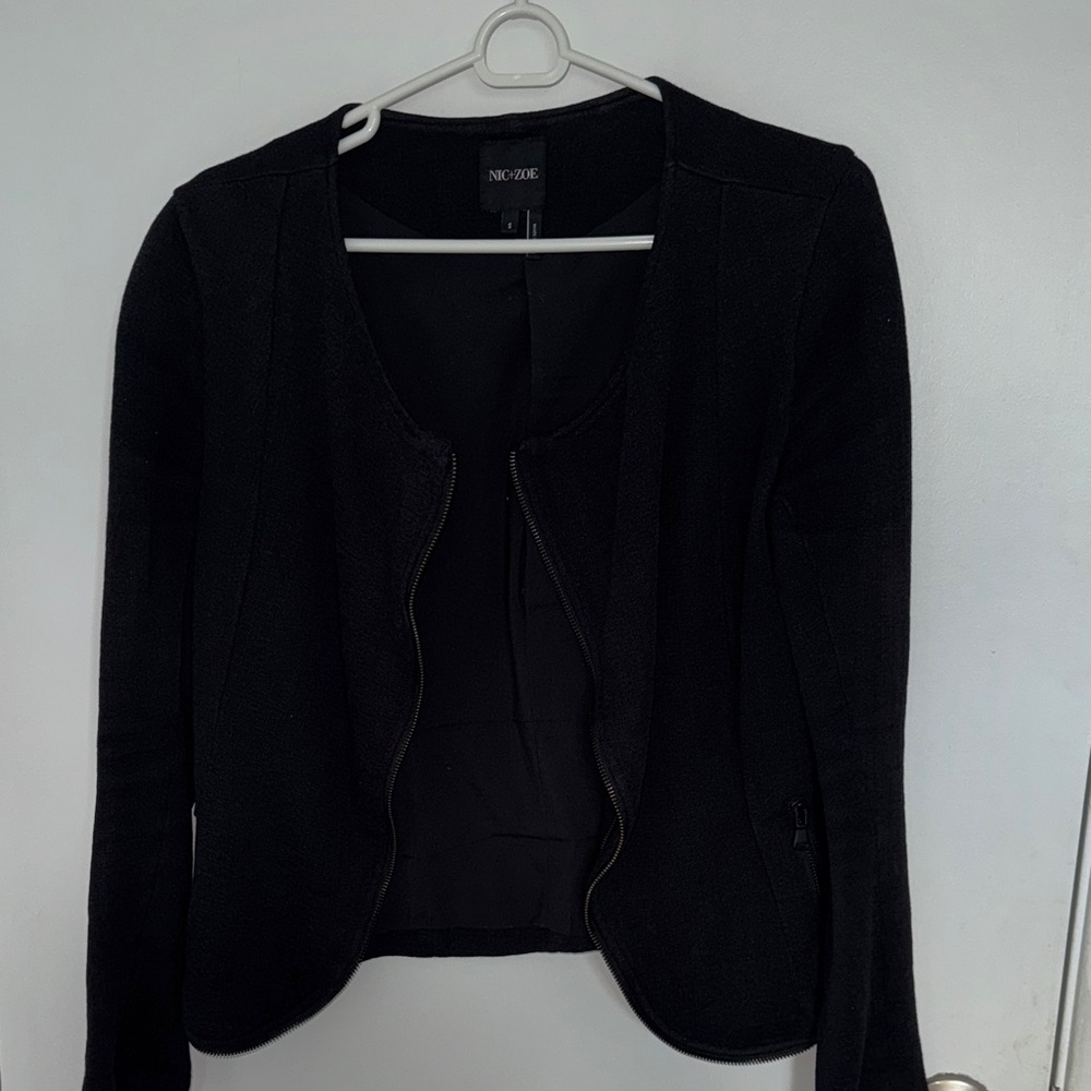 NIC+ZOE Black Blazer Jacket